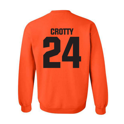 Oklahoma State - NCAA Men's Basketball : Ryan Crotty - Classic Shersey Crewneck Sweatshirt-1