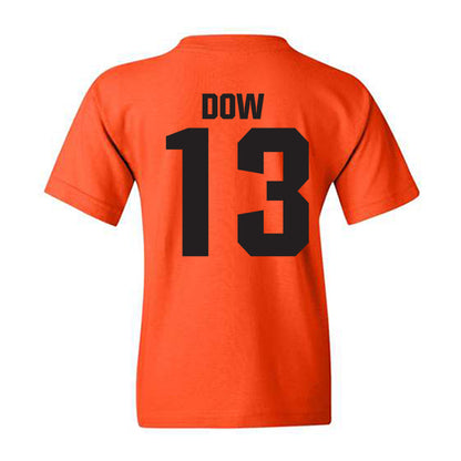 Oklahoma State - NCAA Men's Basketball : Connor Dow - Classic Shersey Youth T-Shirt-1