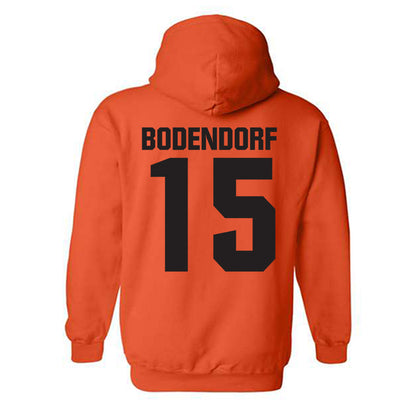 Oklahoma State - NCAA Baseball : Harrison Bodendorf - Classic Shersey Hooded Sweatshirt-1