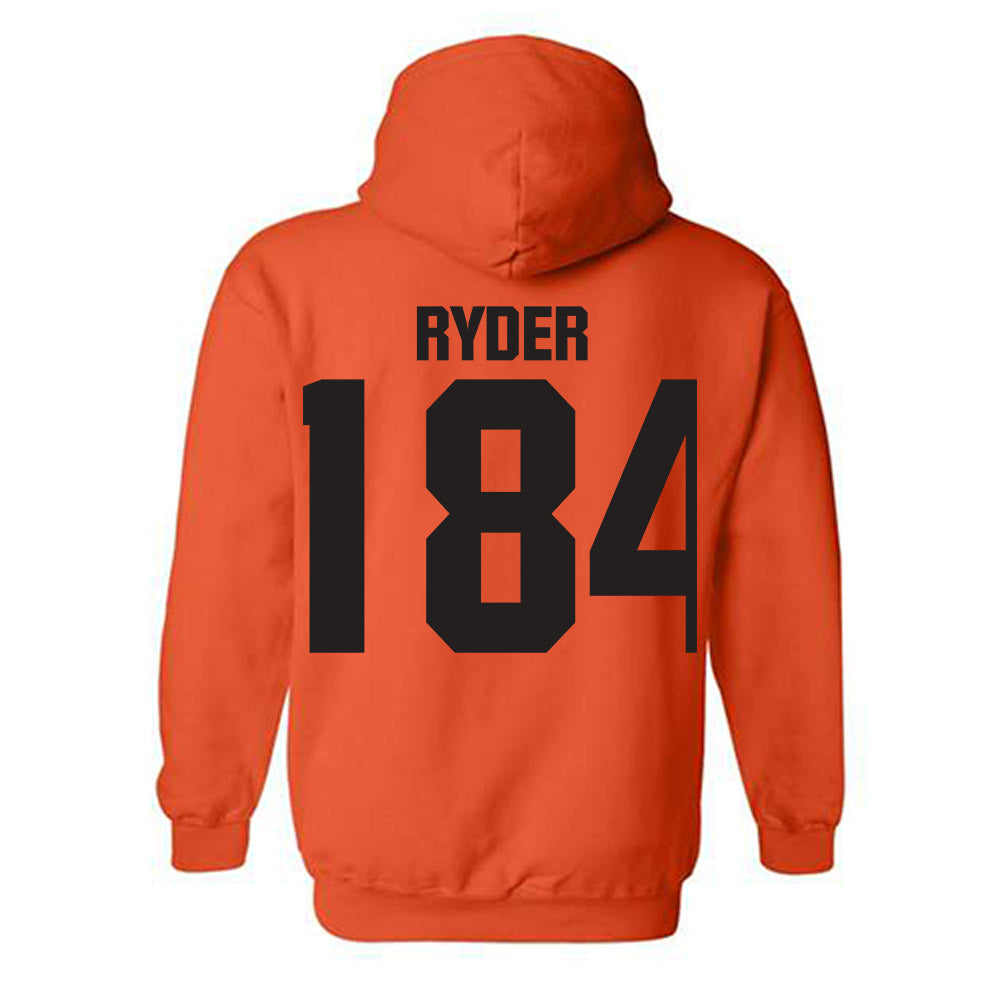 Oklahoma State - NCAA Wrestling : Zack Ryder - Classic Shersey Hooded Sweatshirt-1