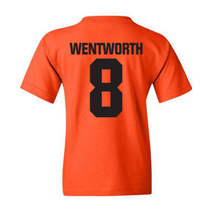 Oklahoma State - NCAA Baseball : TP Wentworth - Classic Shersey Youth T-Shirt-1