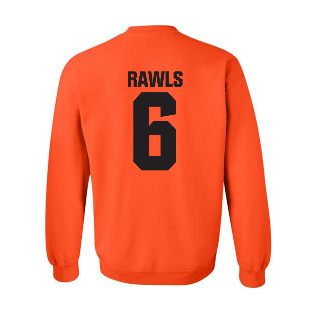 Oklahoma State - NCAA Football : Brandon Rawls - Classic Shersey Crewneck Sweatshirt-1