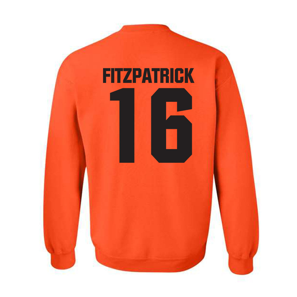 Oklahoma State - NCAA Football : Christian Fitzpatrick - Classic Shersey Crewneck Sweatshirt-1