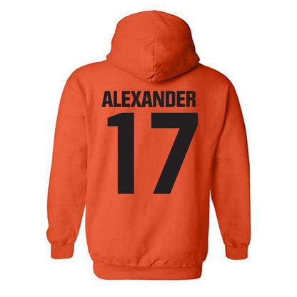 Oklahoma State - NCAA Baseball : Elijah Alexander - Classic Shersey Hooded Sweatshirt