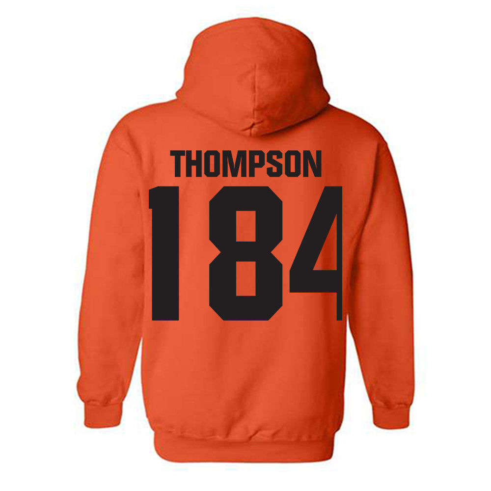 Oklahoma State - NCAA Wrestling : Brayden Thompson - Classic Shersey Hooded Sweatshirt-1