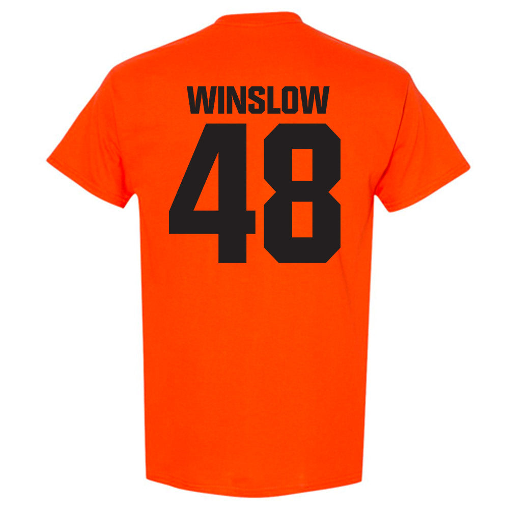 Oklahoma State - NCAA Baseball : Drew Winslow - Classic Shersey T-Shirt-1