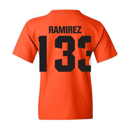 Oklahoma State - NCAA Wrestling : Ronnie Ramirez - Classic Shersey Youth T-Shirt-1