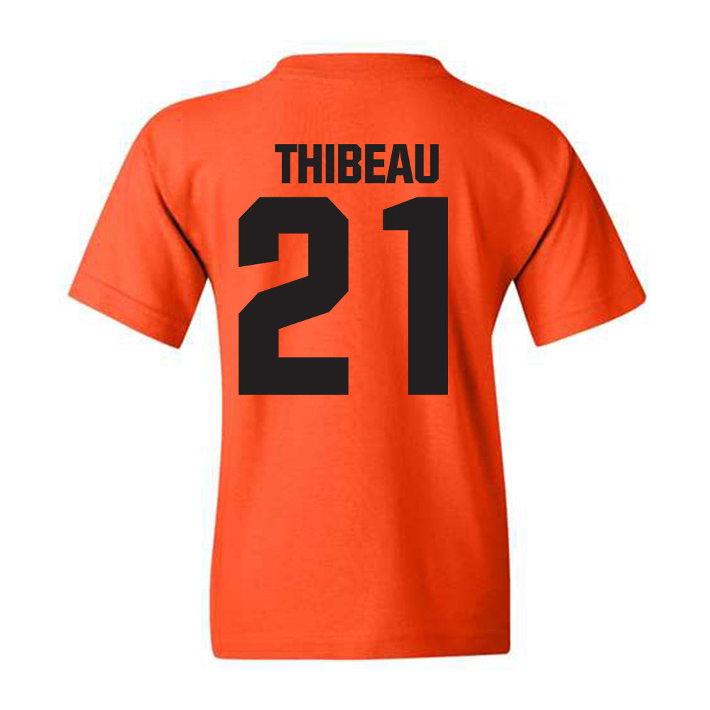 Oklahoma State - NCAA Women's Soccer : Taryn Thibeau - Youth T-Shirt