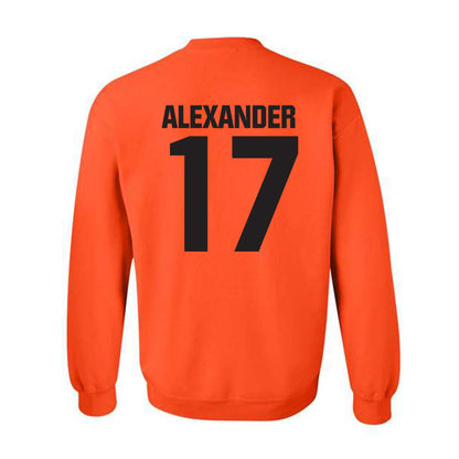 Oklahoma State - NCAA Baseball : Elijah Alexander - Classic Shersey Crewneck Sweatshirt