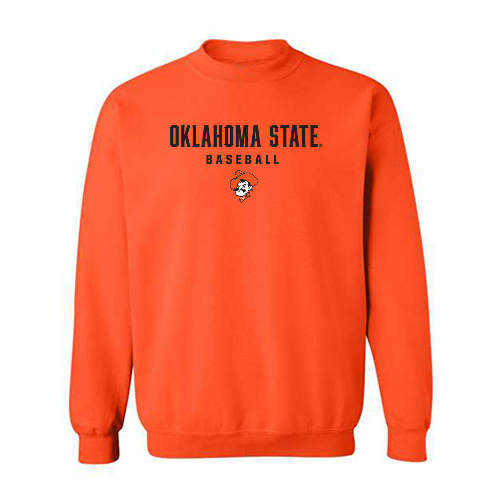 Oklahoma State - NCAA Baseball : Hunter Watkins - Classic Shersey Crewneck Sweatshirt-0