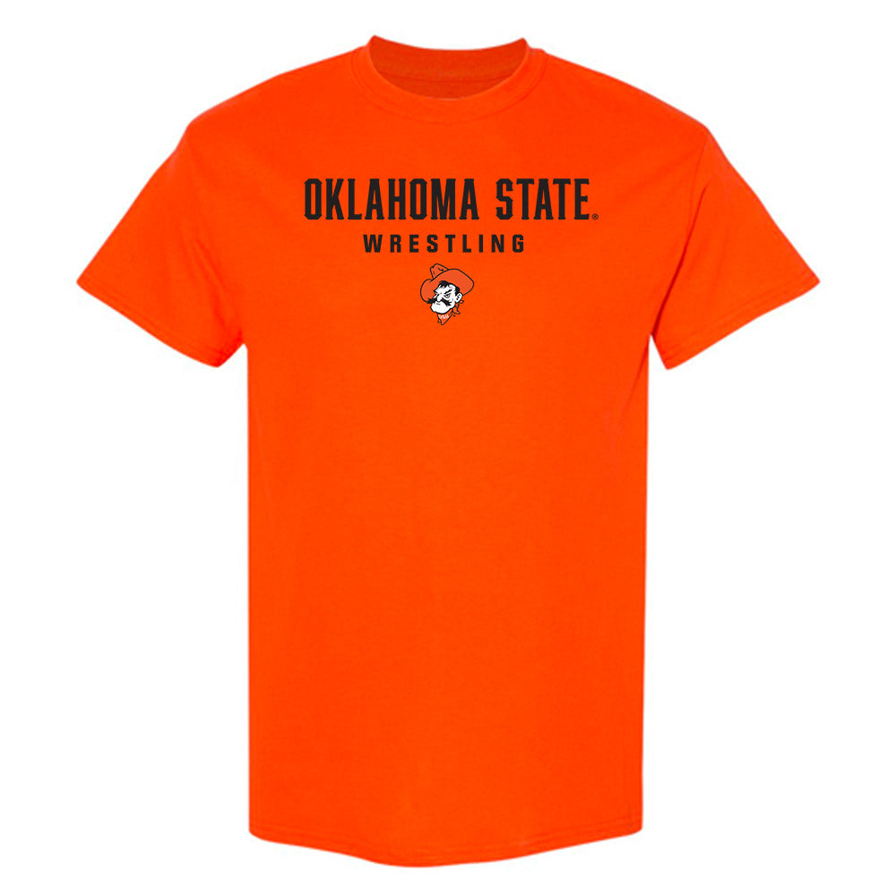 Oklahoma State - NCAA Wrestling : Kolter Burton - Classic Shersey T-Shirt-0