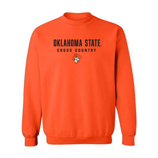 Oklahoma State - NCAA Men's Cross Country : Ethan Stovall - Classic Shersey Crewneck Sweatshirt-0