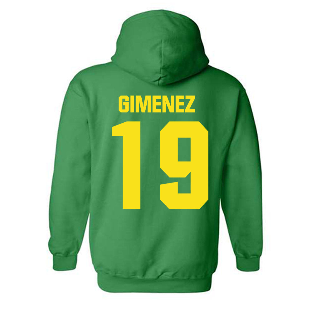 Oregon - NCAA Baseball : Jax Gimenez - Hooded Sweatshirt-1