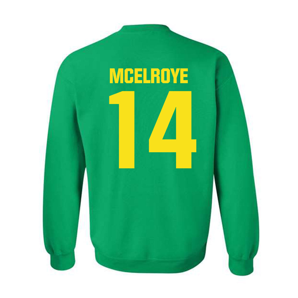 Oregon - NCAA Women's Lacrosse : Nya McElroye - Crewneck Sweatshirt-1