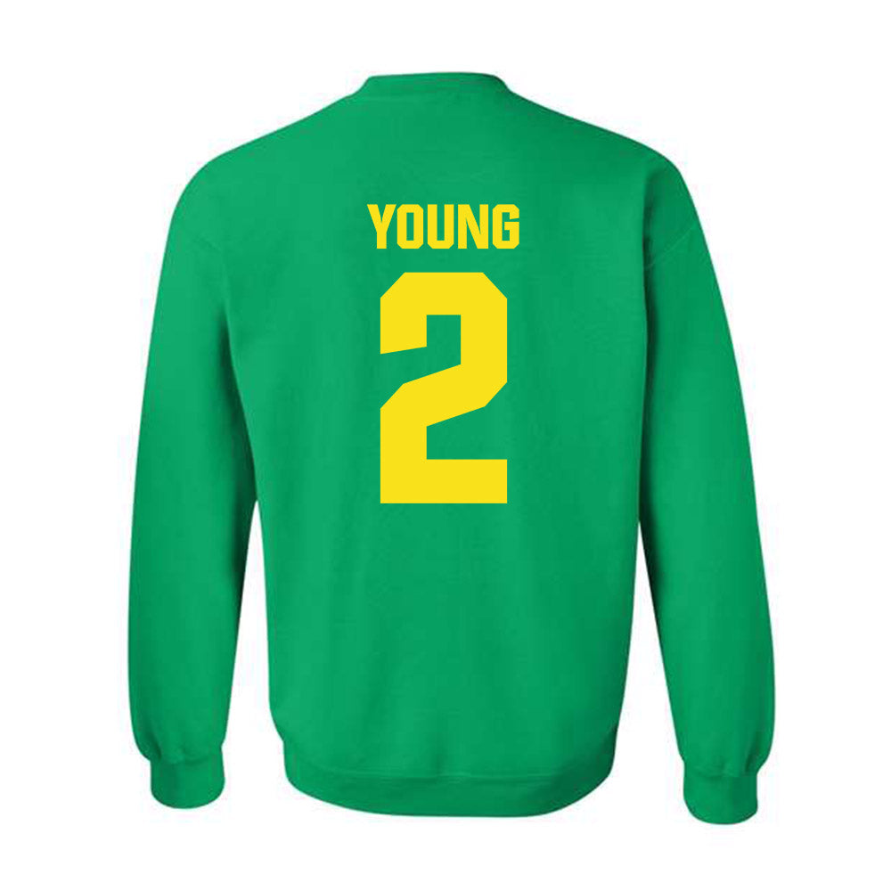 Oregon - NCAA Women's Soccer : Jasmine Young - Crewneck Sweatshirt-1