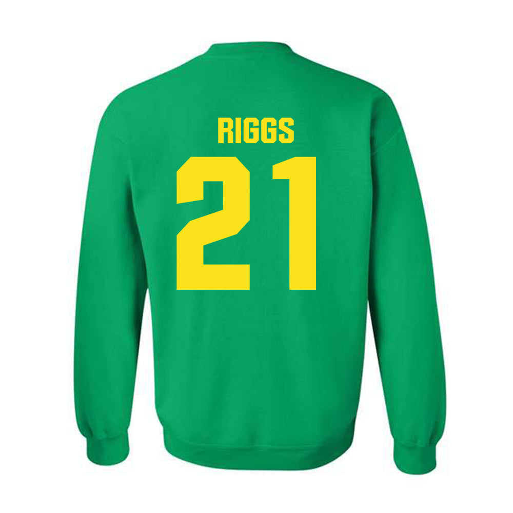 Oregon - NCAA Football : Da'Jaun Riggs - Crewneck Sweatshirt-1