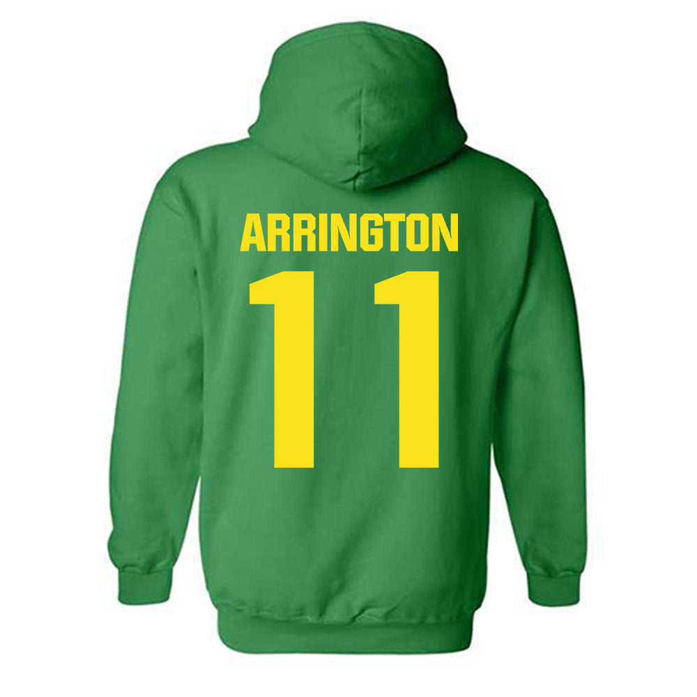Oregon - NCAA Women's Volleyball : Marlee Arrington - Hooded Sweatshirt-1