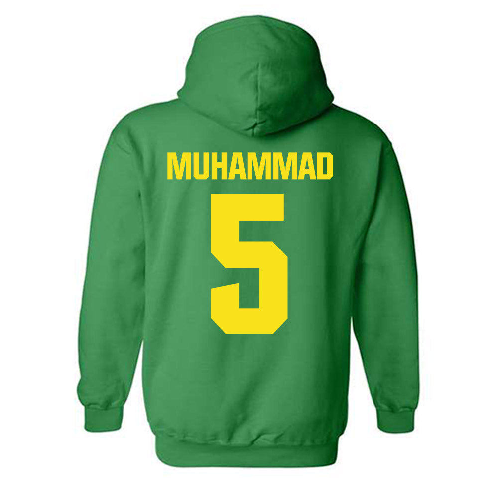 Oregon - NCAA Women's Basketball : Amina Muhammad - Hooded Sweatshirt-1