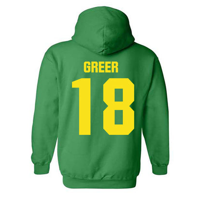 Oregon - NCAA Beach Volleyball : Kai Greer - Hooded Sweatshirt-1