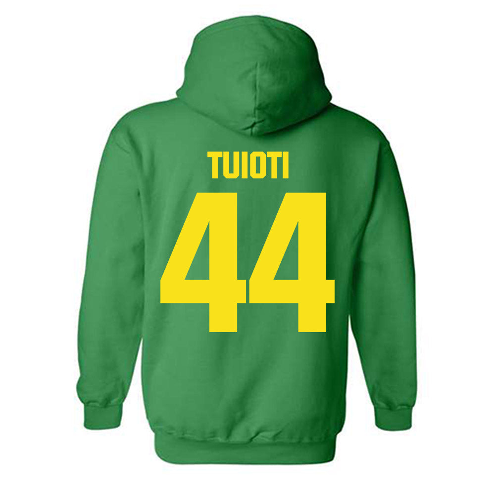 Oregon - NCAA Football : Teitum Tuioti - Hooded Sweatshirt-1