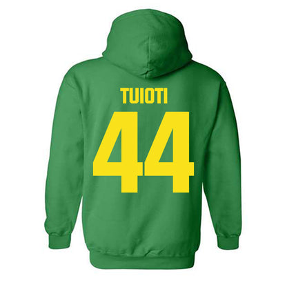 Oregon - NCAA Football : Teitum Tuioti - Hooded Sweatshirt-1