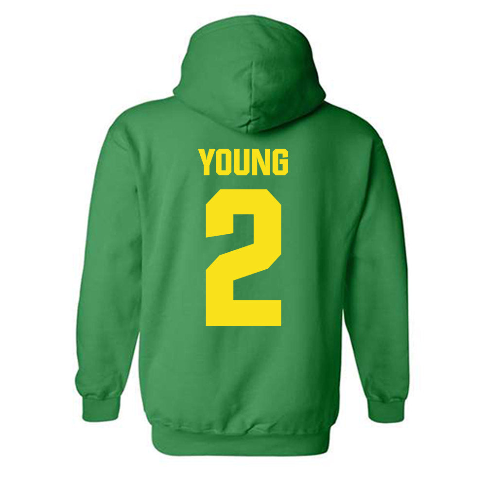 Oregon - NCAA Women's Soccer : Jasmine Young - Hooded Sweatshirt-1