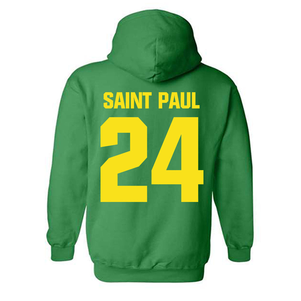 Oregon - NCAA Football : Jalen Saint Paul - Hooded Sweatshirt-1