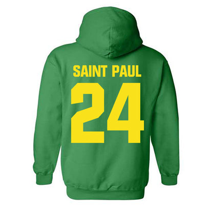 Oregon - NCAA Football : Jalen Saint Paul - Hooded Sweatshirt-1