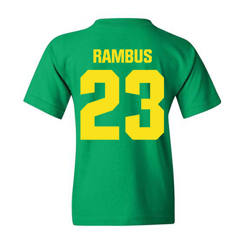 Oregon - NCAA Women's Basketball : Sarah Rambus - Youth T-Shirt-1