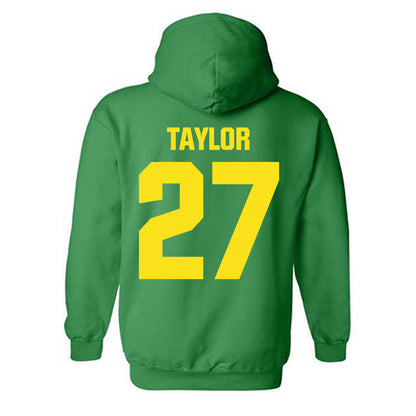 Oregon - NCAA Women's Lacrosse : Riley Taylor - Hooded Sweatshirt-1