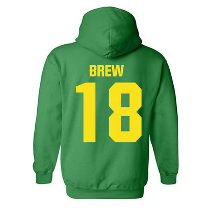 Oregon - NCAA Football : Dorian Brew - Hooded Sweatshirt-1
