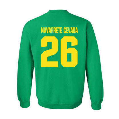 Oregon - NCAA Women's Soccer : Veronica Navarrete Cevada - Crewneck Sweatshirt-1