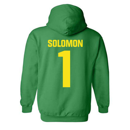 Oregon - NCAA Women's Soccer : Anna Solomon - Hooded Sweatshirt-1