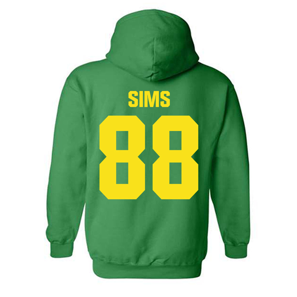 Oregon - NCAA Football : Xadavien Sims - Hooded Sweatshirt-1