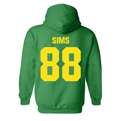 Oregon - NCAA Football : Xadavien Sims - Hooded Sweatshirt-1