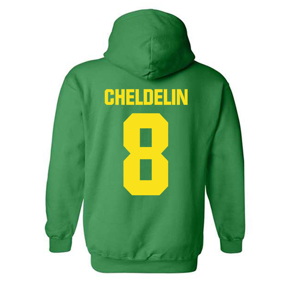 Oregon - NCAA Women's Soccer : Kate Cheldelin - Hooded Sweatshirt-1