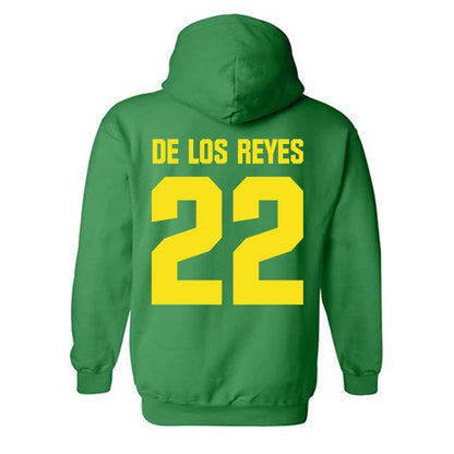 Oregon - NCAA Women's Volleyball : Maya De Los Reyes - Hooded Sweatshirt-1