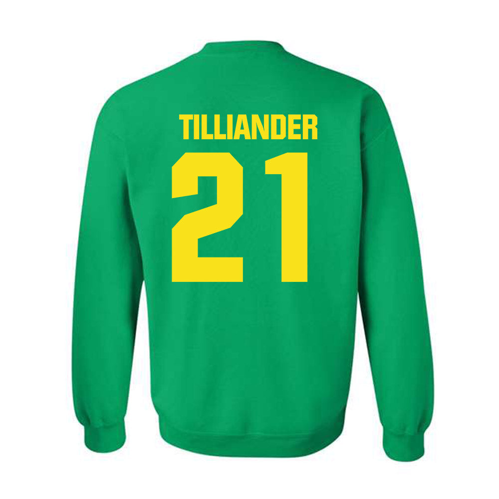 Oregon - NCAA Women's Basketball : Filippa Tilliander - Crewneck Sweatshirt-1