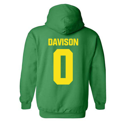 Oregon - NCAA Football : Jordon Davison - Hooded Sweatshirt-1