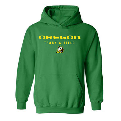 Oregon - NCAA Men's Track & Field : Michael Mireles - Hooded Sweatshirt-0
