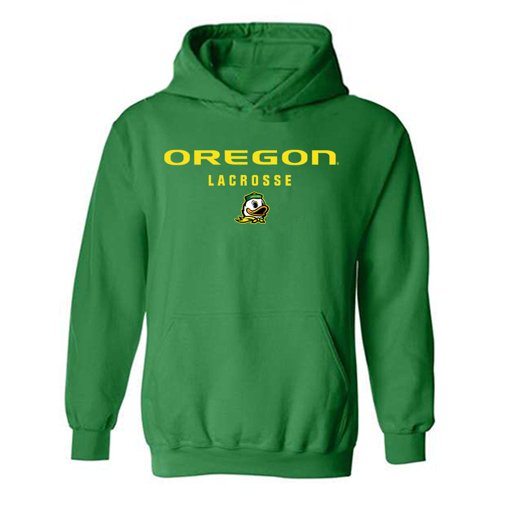 Oregon - NCAA Women's Lacrosse : Ashlyn Gallagher - Hooded Sweatshirt-0
