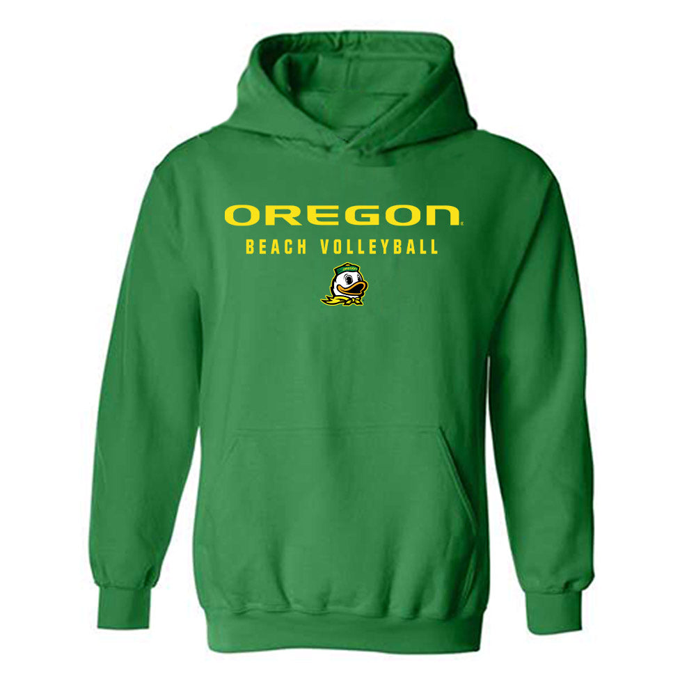 Oregon - NCAA Beach Volleyball : Hanna Bjornson - Hooded Sweatshirt-0