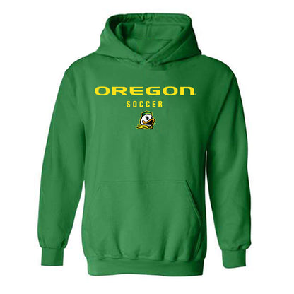 Oregon - NCAA Women's Soccer : Alexis Cockerill-Gonzalez - Hooded Sweatshirt-0