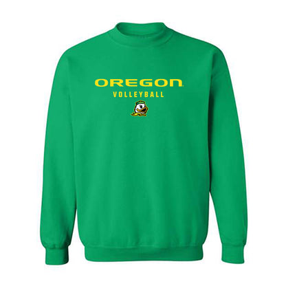 Oregon - NCAA Women's Volleyball : Alanah Clemente - Crewneck Sweatshirt-0
