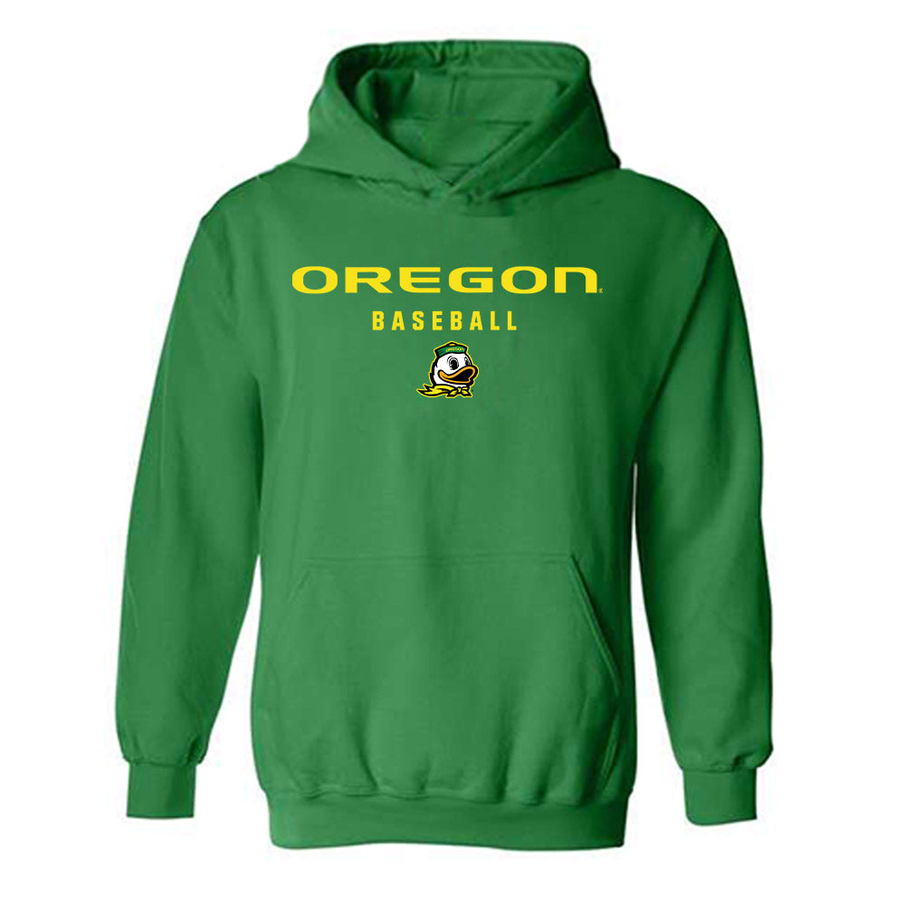 Oregon - NCAA Baseball : Naulivou Lauaki Jr - Hooded Sweatshirt-0