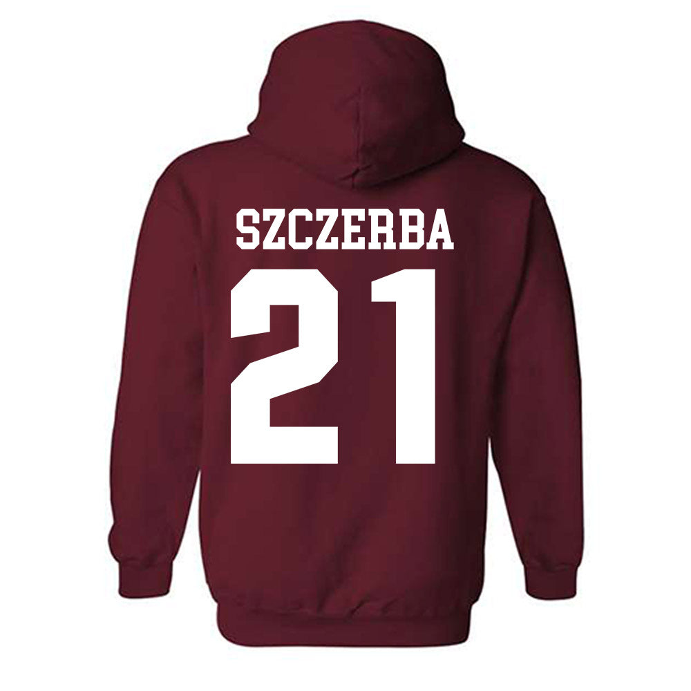 Stanford - NCAA Women's Water Polo : Natalia Szczerba - Classic Shersey Hooded Sweatshirt-1