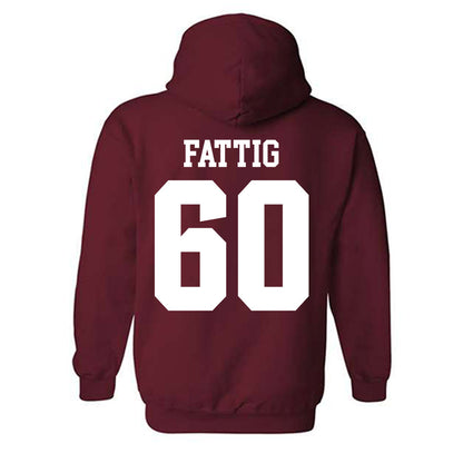 Stanford - NCAA Football : Nicholas Fattig - Classic Shersey Hooded Sweatshirt-1
