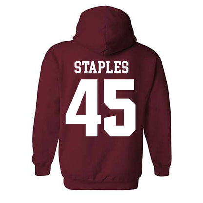 Stanford - NCAA Football : omar staples - Classic Shersey Hooded Sweatshirt-1