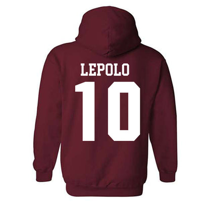 Stanford - NCAA Women's Basketball : Talana Lepolo - Classic Shersey Hooded Sweatshirt-1