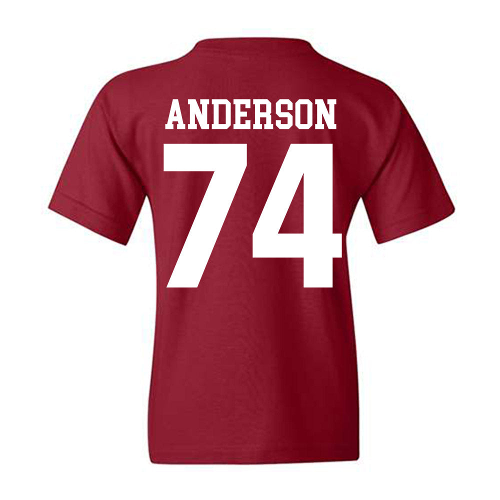 Stanford - NCAA Football : Fisher Anderson - Classic Shersey Youth T-Shirt-1
